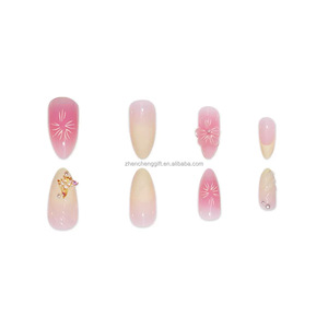 Produits pour ongles 3D stéréoscopiques portables, vente en gros, motifs floraux tendance - Product Image 2