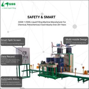 GSS 1500KG Semi-Automatic Liquid Drum IBC Filling Machine Toluene <strong>Xylene</strong> <strong>Chemical</strong> Weighing Explosion Proof Long Nozzle Plastic - Product Image 3