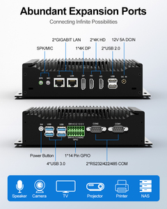 HYSTOU Mini PC modelo compacto ventilador industrial caja de ordenador de refrigeración extrema gana 11 Intel Core <span class=keywords><strong>CPU</strong></span> i5 8260U envío gratis - Product Image 3