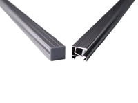 Éclairage LED pour Armoire, Profil LED Incliné à 45 Degrés, Luminaire Latéral pour Penderie et Meuble YB1022-0-1