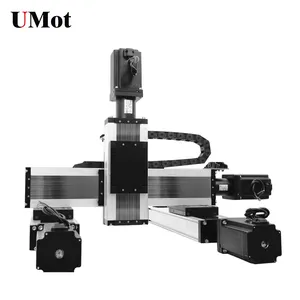 Umot 3 Assige Cnc Xyz Tafel Lineaire Geleiderail Gantry Robot Kit Met Stappenmotor