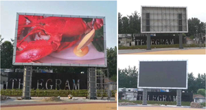 Display LED luar ruangan 5500nits besar P8mm 3D HD papan reklame tanda untuk promosi iklan komersial - Product Image 2