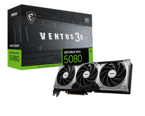 การ์ดจอแยก MS1 GeForce RTX 5080 16G VENTUS 3X OC สำหรับคอมพิวเตอร์ตั้งโต๊ะ GeForce RTX 5080 16G VENTUS 3X O - Product Image 6