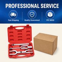 Kit d'outils universels de séparation de bras de suspension et de fourches de direction pour réparation automobile - Prix direct usine, Ensemble maître 5 pièces