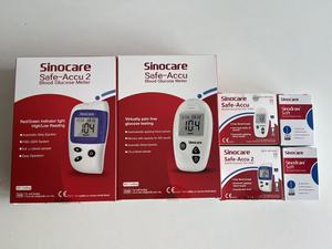 เครื่องวัดระดับน้ำตาลในเลือด <span class=keywords><strong>Sinocare</strong></span> Safe Accu ไม่ต้องใช้รหัส  10 ชิ้น  ชุด 200 ชุดบันทึกข้อมูล - Product Image 6
