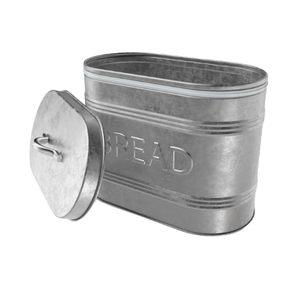 Recipiente de almacenamiento de estaño de Metal galvanizado Air Tight Sugar Coffee Tea Biscuit Pan Takeaway Food Container - Product Image 1
