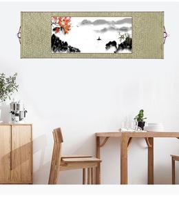 Chino tinta de caligrafía pintura colgante <span class=keywords><strong>pergamino</strong></span> papel Xuan 9 colores 30*90 cm decoración del hogar - Product Image 6