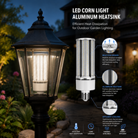 Ampoule LED Corn Super Lumineuse 120lm/W Culot E26 E27 E39 E40 27W 36W 45W 54W 60W pour Éclairage d'Entrepôt et Lampadaires
