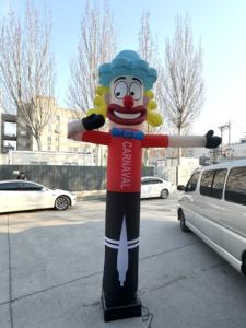 Üreticinin özelleştirilebilir baskılı tek bacak eğlence Waved Joker tasarım hava tüp adam ücretsiz örnek reklam şişme - Product Image 5