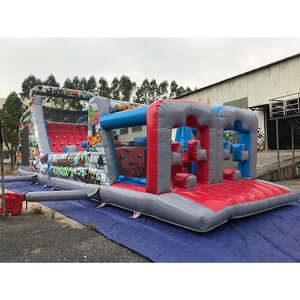 子供と大人のための多機能障害物インフレータブルバウンスハウス商用インフレータブル障害物コース - Product Image 3