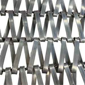 צבע יפה משושה דקורטיבי רשת מתכת דקורטיבית עיצוב פנים אריג רגיל מסך פלדה מרותך - Product Image 2