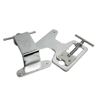 Porte-clé en aluminium, Machine à découper, Kit d'outils de serrurier, ouverture et réparation de verrou