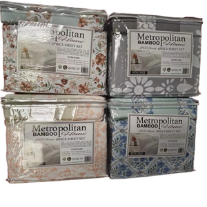 Purelax in chống nhăn microfiber <span class=keywords><strong>bedding</strong></span> Set của 6 cái Nữ Hoàng Kích thước Vua Kích thước bộ sưu tập Chứng Khoán - Product Image 3