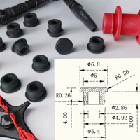 Bouchon de porte de douche moulé en PVC EPDM NBR à usage industriel Bouchon de test de tuyau gonflable Coupe conique Produits en caoutchouc naturel