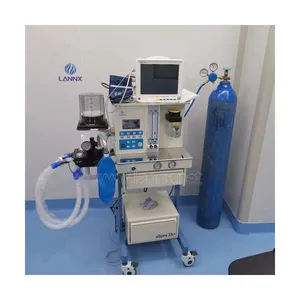LANNX uSpire 2A + 핫 세일 기화기 환기 무통 마취 기계를 가진 의학 기구 마취 계기
