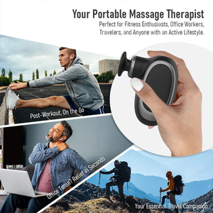 Neues Produkt Tragbarer Taschenformat-Massagegerät 6mm Professioneller Hub <span class=keywords><strong>Mini</strong></span>-Massagepistole <span class=keywords><strong>Mini</strong></span>-Taschenmassagegerät - Product Image 6