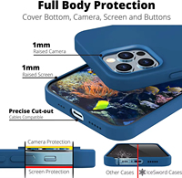 Coque de téléphone portable personnalisée pour femme et fille, en silicone liquide, pour iPhone 18 17 16 15 14 13 12 11 Pro Max, coque arrière