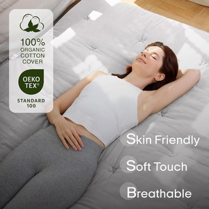 Mỹ Cổ Tatami Ngủ Mat Bộ Nhớ Bọt Nệm Topper Có Thể Gập Lại Nhật Bản Sàn Futon Nệm Cho Khách Sử Dụng - Product Image 3