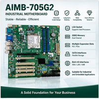 Carte mère industrielle Advantech AIMB 705G2 ATX, chipset LGA1151 H110 pour processeur Intel Core I7 I5 I3 de 6e et 7e génération