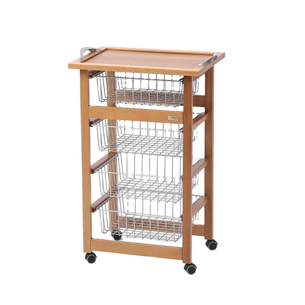 Custom Floorstanding Metal Tube Display Stand Sauce Jar Display Rack with Wooden Shelves for Department Store — view 3