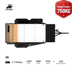 Caravane de voyage légère Kleine Caravan <span class=keywords><strong>750</strong></span> <span class=keywords><strong>kg</strong></span> Petite caravane tout-terrain Moins de <span class=keywords><strong>750</strong></span> <span class=keywords><strong>kg</strong></span> Remorques de voyage et maisons roulottes - Product Image 5