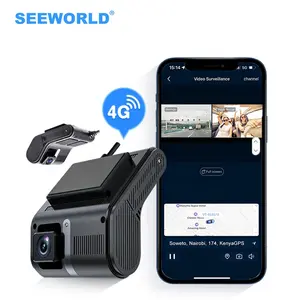 2023 Nieuwkomers Ondersteunen Live Monitoring 4G Auto Videorecorder Dubbele Lens Beveiligingscamera Met Gps Real-Time Tracking
