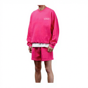 Nouvel Arrivage – Sweat-shirt Thermique Homme 100% Coton, Décontracté, Automne, Manches Longues, Couleur Unie, Épais, Broderie 3D ODM - Product Image 6