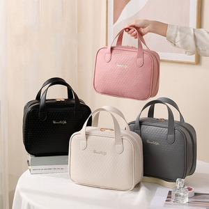 Women Waterproof Cosmetic Bag PU Multi Colors Travel Makeup Bags Woman Portable Custom Make up Toiletry Storage Bag - Product Image 2