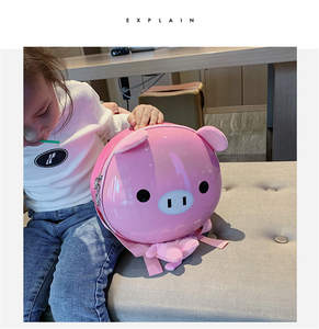 Borsa a guscio d'uovo per bambini dei cartoni animati borsa per l'<span class=keywords><strong>asilo</strong></span> marea zaino carino coreano pacchetto di accessori maschili e femminili alla moda - Product Image 4