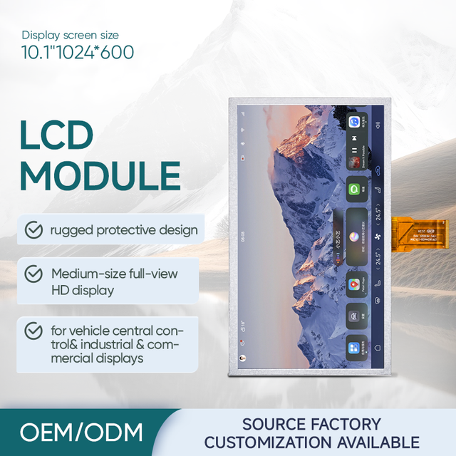 Factory Wholesale Giant Power 10.1 Inch TN TFT LCD Screen with 1024x600 Resolution High-performance Electronic Display