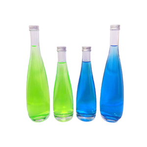 Bouteille d'eau en verre avec couvercle, brillant, 330ml, 500ml, 750ml, verre, gros ventre, eau minérale scintillante, 1 pièce - Product Image 2