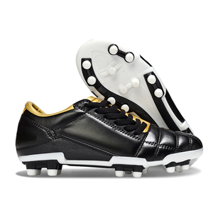 High Quality Custom Men's Soccer <b>Boots</b> Stretch Fabric Upper Rubber Midsole for Seasons Outdoor Football Training Shoes - Product Image 6