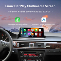 Radio de coche Android de 12,3 pulgadas para BMW Serie 3 E90 E91 E92 E93 2005-2012 unidad Carplay de navegación GPS para coche