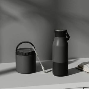 Vaso Térmico Personalizado OEM de Acero Inoxidable 304 con Asa Desmontable, Molde Privado, Taza con Pajita para Bebidas Frías y Calientes - Product Image 4