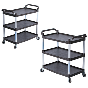 Groothandel Plastic Multifunctionele Trolley Commerciële Catering Keuken Eetwagen - Product Image 3