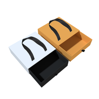 Caja de Joyería Reciclable Personalizada, Caja Deslizante con Asa para Regalo, Fabricante de Cajas con Cajón Deslizable
