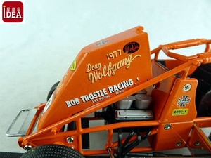 OEMカスタムダイキャストおもちゃフリーホイールミニチュア1:24ダイキャストスプリントカー - Product Image 4
