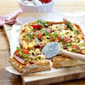 Lot de 3 moules à gâteaux antiadhésifs pour donuts, tartes, <span class=keywords><strong>grand</strong></span> moule en acier en forme de diamant, utilisé pour la pâtisserie, 4 moules longs - Product Image 6