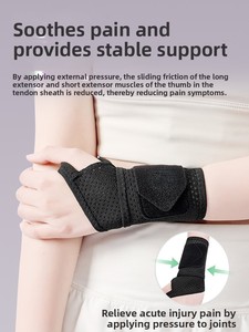 <span class=keywords><strong>Attelle</strong></span> de compression réglable <span class=keywords><strong>pour</strong></span> poignet, <span class=keywords><strong>pour</strong></span> femmes et hommes, support ajustable <span class=keywords><strong>pour</strong></span> main droite ou gauche, idéale <span class=keywords><strong>pour</strong></span> le travail - Product Image 3