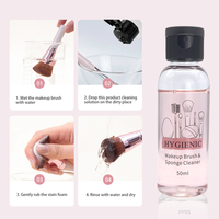 Nettoyant Liquide Doux pour Houppettes et Éponges de Maquillage – Nettoyage en Profondeur Portable – Prise en Charge du Dropshipping et de la Livraison Mondiale