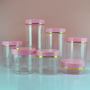 Hot bán 100ml 120ml 150ml 200ml 250ml 300ml 400ml 500ml sang trọng rỗng lớn mỹ phẩm container lọ nhựa - Product Image 3