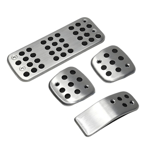 Pedales de Transmisión Manual para <span class=keywords><strong>PEUGEOT</strong></span> <span class=keywords><strong>206</strong></span>, Kit de 4 Piezas, <span class=keywords><strong>Accesorios</strong></span> para Citroen, Pedal de Freno de Gas, Reposapiés, Pedal Modificado - Product Image 3