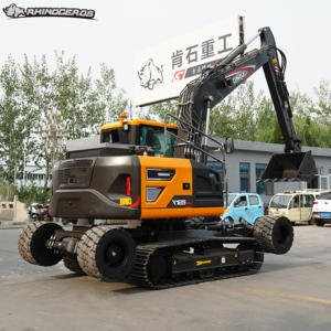 Tê giác giá thấp máy xúc sử dụng điều kiện 7 tấn sử dụng bánh xích bánh xe máy xúc giá trong Dubai - Product Image 6