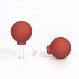 2 Cangkir Wajah Cupping Set Vakum Terapi Facial Bekam Mesin Kop Cangkir - Product Image 4