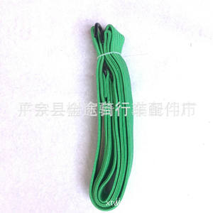 Sangle de bagages de vélo élastique jaune, 1.7m, design à crochet détachable réglable pour le transport de marchandises à vélo - Product Image 2