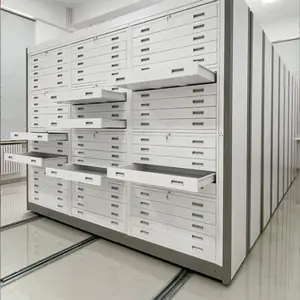 Dense rack file base map Dense cabinet Steel hospital medical records Dense rack Dense cabinet Manufacturer direct sales