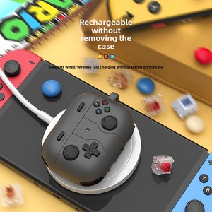 Étui <span class=keywords><strong>de</strong></span> protection en gel <span class=keywords><strong>de</strong></span> silicone au design <span class=keywords><strong>de</strong></span> console <span class=keywords><strong>de</strong></span> jeu rétro pour <span class=keywords><strong>AirPods</strong></span> 4 / <span class=keywords><strong>AirPods</strong></span> Pro 3e génération, antichoc et anti-rayures - Product Image 1