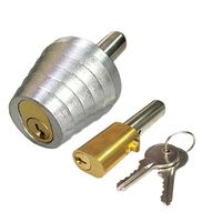 Cerradura de Seguridad E10 de Latón con Perno de Empuje y Carcasa, Resistente, para Ventanas, Patios, Persianas Enrollables y Cilindros