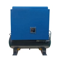 Haute qualité 8bar 10bar tout en un compresseur d'air à vis 5hp 6hp 7hp 10hp compresseur d'air portable monophasé