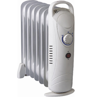 Mini Taşınabilir Yağlı Radyatör Elektrikli Oda Banyo Kızılötesi Panel 5-11 Kanatlı 450W-1000W Uzaktan Kumandalı Aşırı Isınma Korumalı